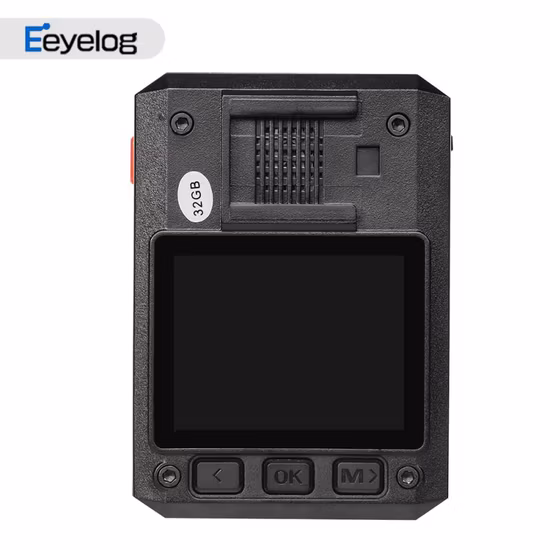 Ao ar livre IP66 IP67 IP68 Full HD 32GB 64GB 128GB Smart WiFi GPS Gravação de segurança Câmera usada no corpo com câmera traseira CCTV